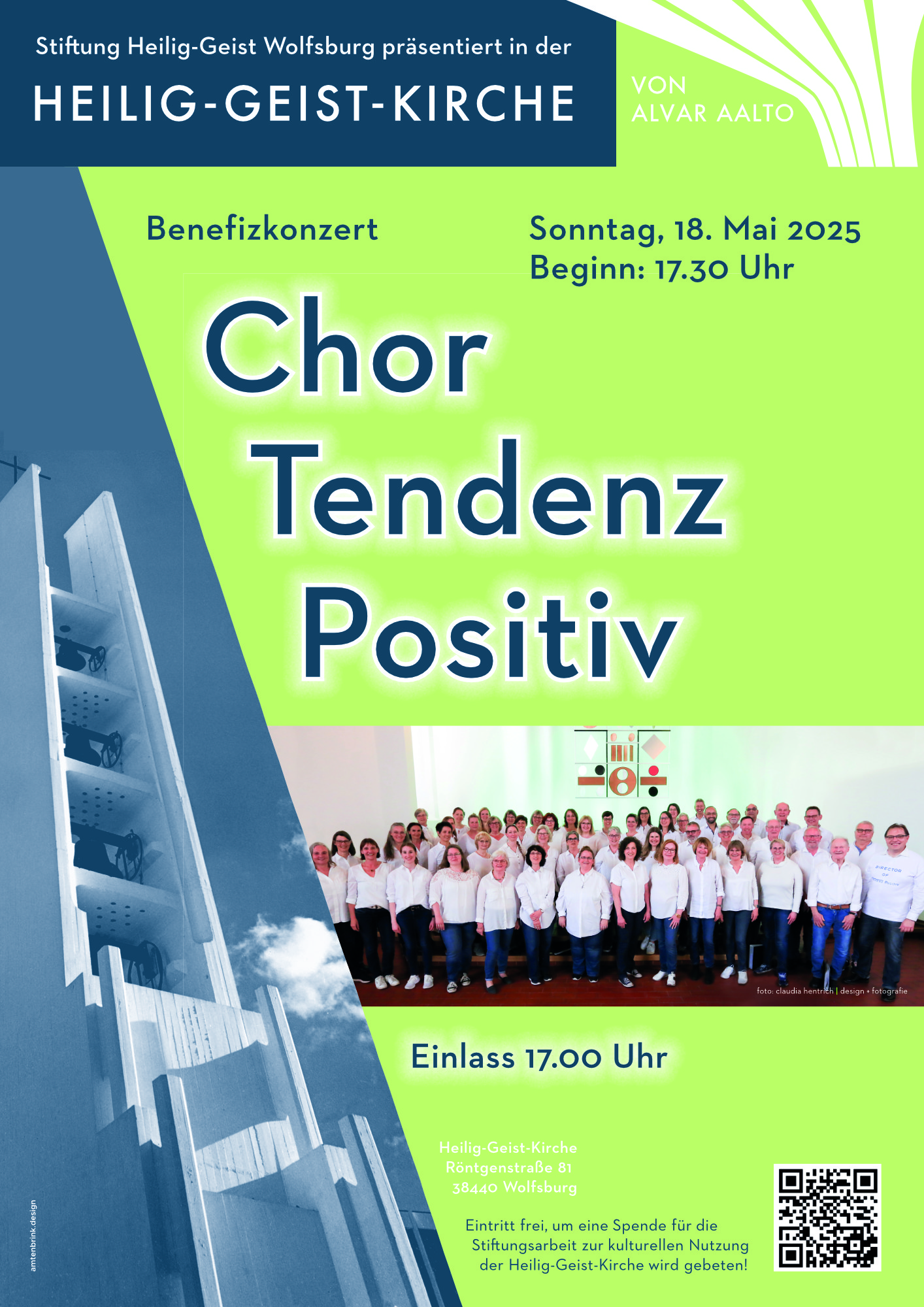Heilig Geist Kirche Plakat Tendenz Positiv